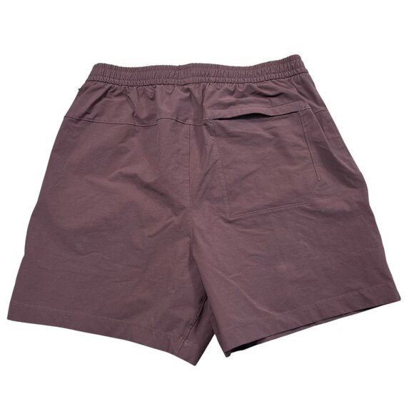Lululemon Men's Zeroed In Linerless Shorts Purple Drawstring Waist Size Medium - Picture 2 of 8
